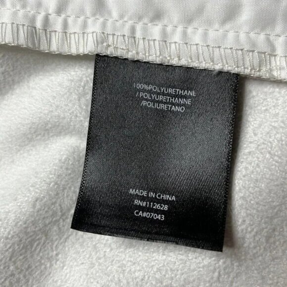 Tahari Open Front Jacket Womens Gray Stone Faux Leather Long Sleeve Pockets Sz M - Picture 4 of 12